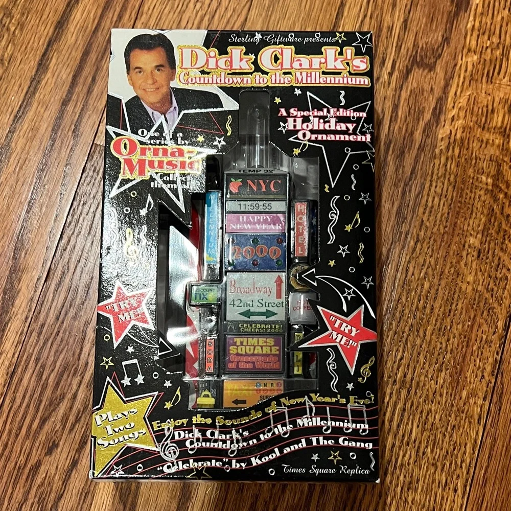 Dick Clark's Countdown to the Millennium Ornament - Picture 1 of 2